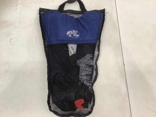 Automatic/ Manual Inflatable Life Jacket, Adult Size, Untested, E-Comm Return - Lot 142