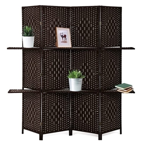 Room Divider with Removable Shelves, Appears new - Lot 204