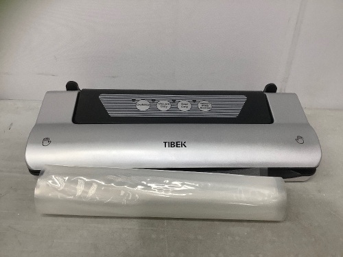 Tibek Vacuum Bag Sealer, Powers Up, E-Comm Return - Lot 209
