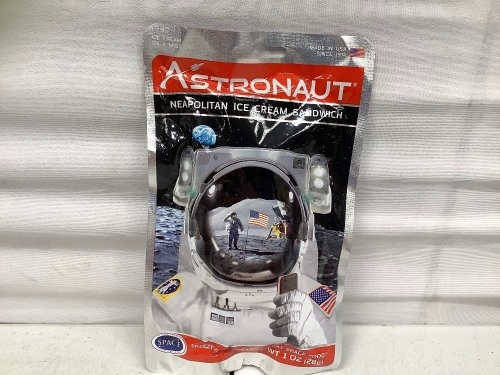 Lot of (12) Astronaut Neapolitan Ice Cream Sandwiches, New - Lot 258