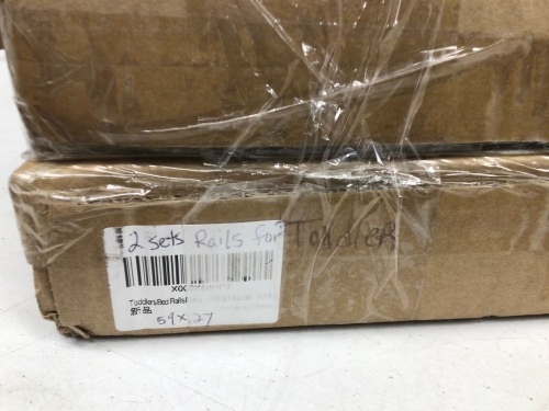 Set of 2 Toddler Bed Rails, Appears new - Lot 287