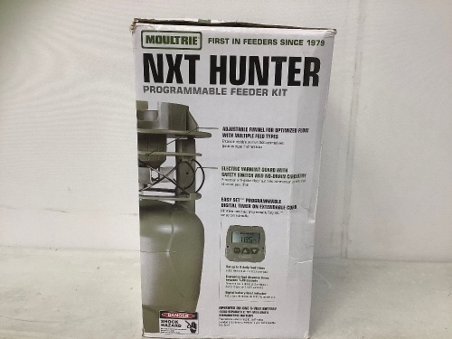 Moultrie Programmable Feeder Kit, Untested, Appears new - Lot 332