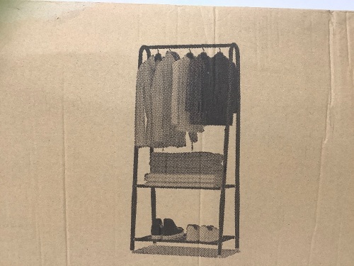 Clothes Garment Rack, Appears new - Lot 371