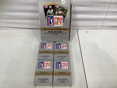 PGA Tour Inaugural Set Tour Cards, E-Comm Return - Lot 439