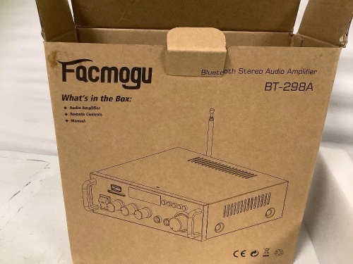 Bluetooth Stereo Audio Amplifier, Untested, E-Comm Return - Lot 442