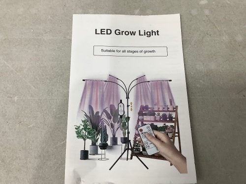 LED Grow Light, Powers Up, Appears New - Lot 445