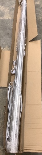 8ft Tube Light Fixture, Untested, Appears new - Lot 447
