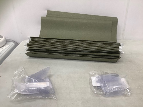 TruRed Hanging File Folders, E-Comm Return - Lot 470