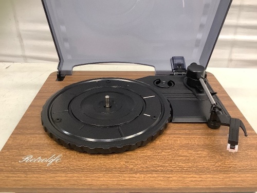 Retrolife Record Player, Untested, Appears new - Lot 471
