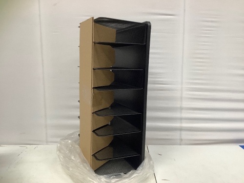 TruRed 7 Compartment Wire Mesh File Organizer, Appears new - Lot 487