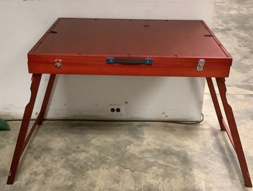 Puzzle Assembly Table, Damaged Latches, E-Comm Return - Lot 161