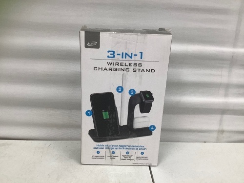 iLive 3 in 1 Wireless Charging Stand, Untested, E-Comm Return - Lot 319