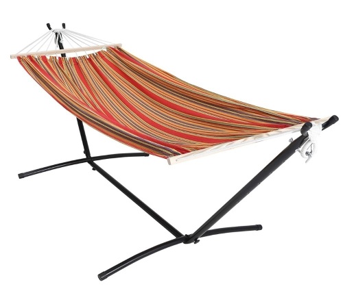 OUTDOOR WIND Hammock with Stand, May Vary From Stock Photo, Appears New - Lot 564