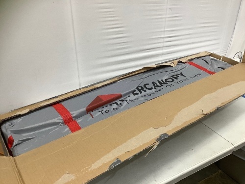 MasterCanopy Pop Up Tent, E-Comm Return - Lot 491
