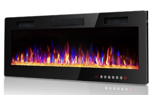 50 Inch Electric Fireplace Insert, May Vary From Stock Photo, Untested, Appears New - Lot 498