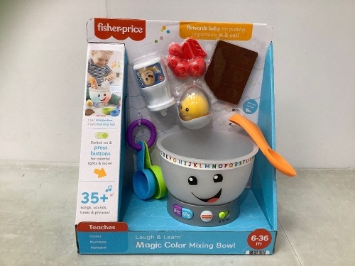 Fisher Price Magic Color Mixing Bowl, New - Lot 421
