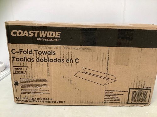 Coastwide C-Fold Paper Towels, E-Comm Return - Lot 551