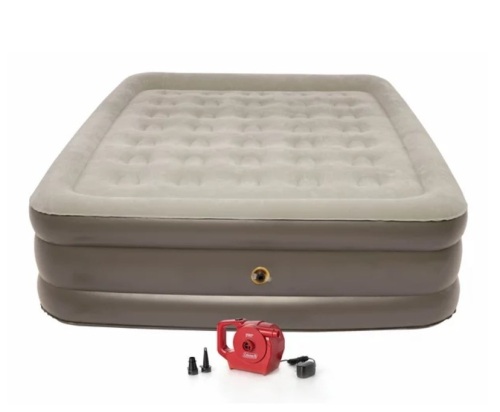 Coleman Queen Air Mattress w/ Pump, Powers Up, Appears new, Retail 97.00 - Lot 67