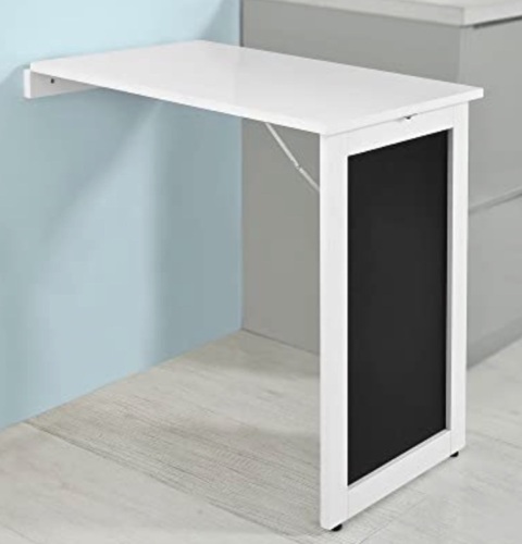 Haotian Wall-Mounted Drop-Leaf Table, Appears New, Retail 91.00 - Lot 81