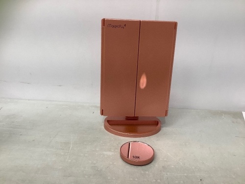 MagicFly LED Makeup Mirror, Untested, Appears New - Lot 377