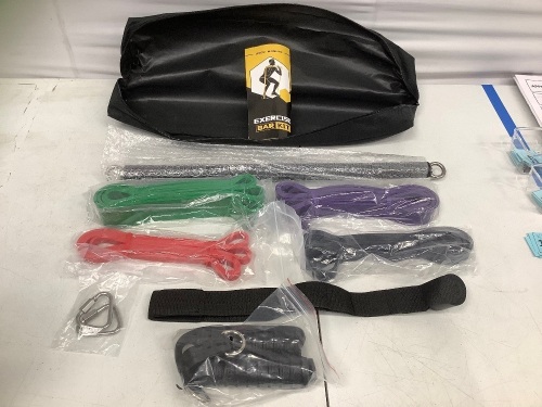 Exercise Band Kit, Appears New - Lot 168