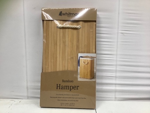 Bamboo Hamper, New - Lot 135