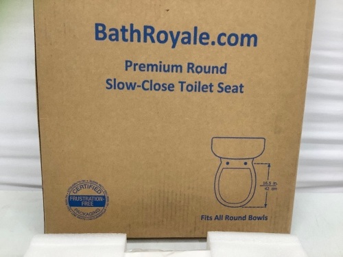 Slow Close Toilet Seat, Appears New - Lot 180