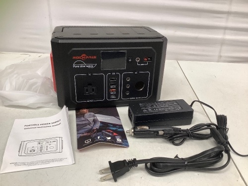 Rockpals Portable Power Generator, Untested, Appears new - Lot 185