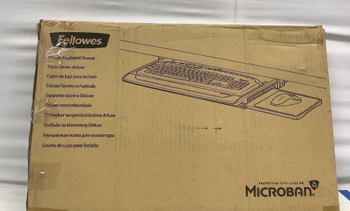 Fellowes Deluxe Keyboard Drawer, Appears New - Lot 419