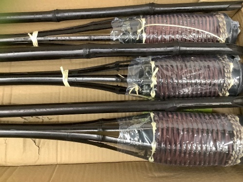 Lot of (6) Tiki Torches, New - Lot 451