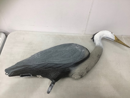 Heron Decoy, E-Comm Return - Lot 512