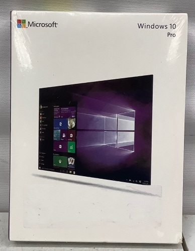 Windows 10 Pro, New, Retail 94.99 - Lot 26