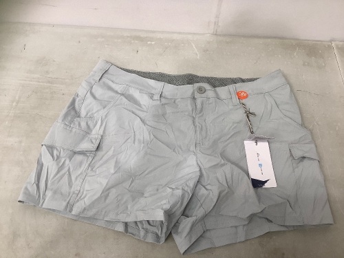 World Wide Sportsman Womens Shorts, 14, Stained, E-Comm Return - Lot 508