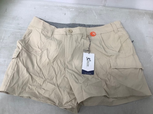 World Wide Sportsman Womens Shorts, 12, Stained, E-Comm Return - Lot 586