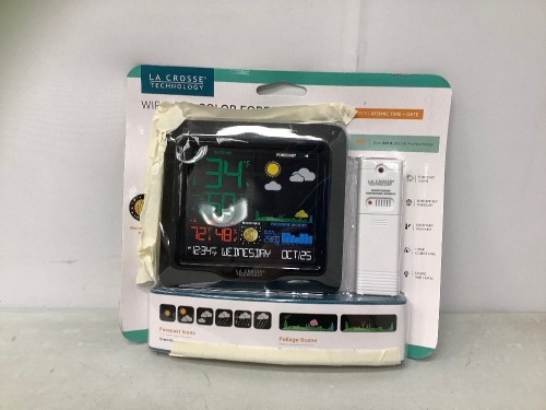 Lacrosse Forecast Station, Untested, E-Comm Return - Lot 489