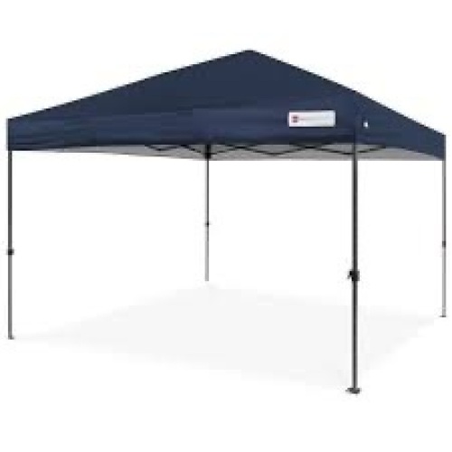 One-Person Setup Instant Pop Up Canopy w/ Wheeled Bag - 10x10ft - Lot 2484