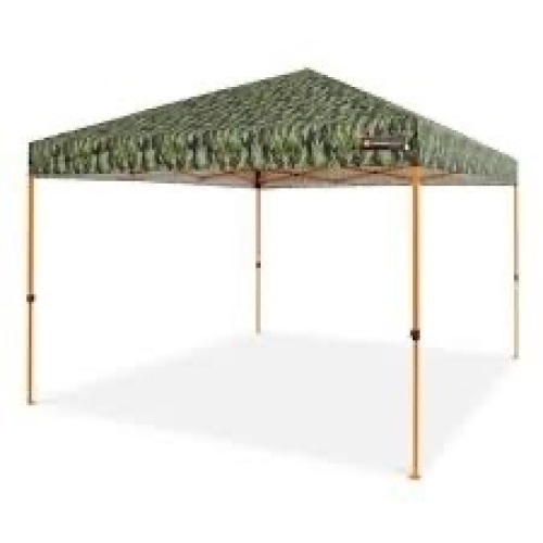One-Person Setup Instant Pop Up Canopy w/ Wheeled Bag - 10x10ft - Lot 2485