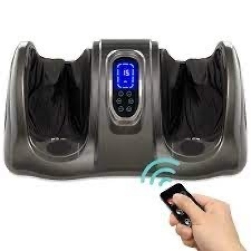 Reflexology Shiatsu Foot Massager w/ High-Intensity Rollers, Remote Control - Lot 2498