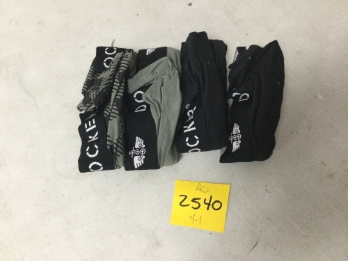Dockers Boxer Briefs - 4 Pck (Medium 32-34) - Lot 2540