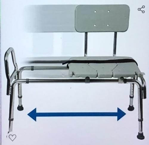 DMI, Tub Transfer Chair, Shower Chair, Adjustable, Like New, Retail - $43.52 - Lot 19
