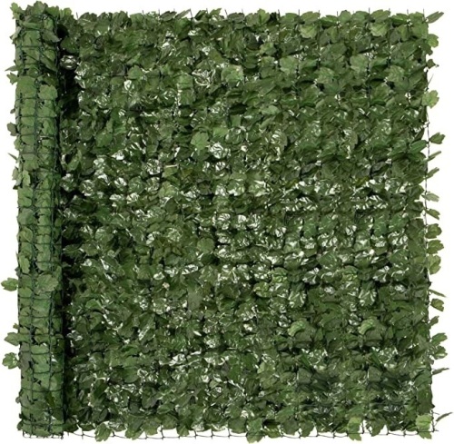 Best Choice Products, Outdoor Garden, 94×59-inch Artificial, Faux Ivy Hedge Leaf and Vine Privacy Fence Wall Screen - Green, Like New, Retail - $49.99 - Lot 40