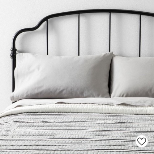 Textured Stripe Quilt Railroad Gray - Hearth & Hand' with Magnolia Like, New, Retail - $69.99 - Lot 55