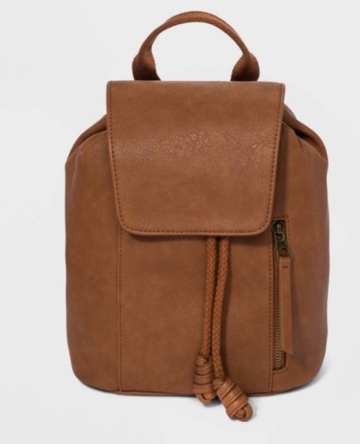 Universal Thread, Brown Leather Back pack, LOT of 2, New, Retail - $34.99 - Lot 88