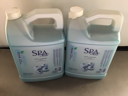 SPA by TropiClean Tear Stain Remover for Pets, 1 gal - Madein USA, LOT of 2 , New , Retail - $59.99 - Lot 98