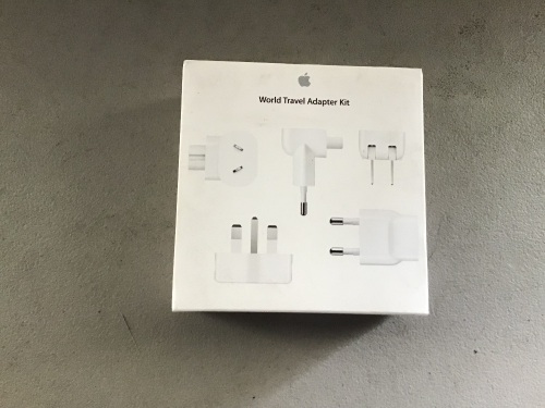 Apple, World Travel Adapter Kit, Like New, Retail - $29.99 - Lot 99