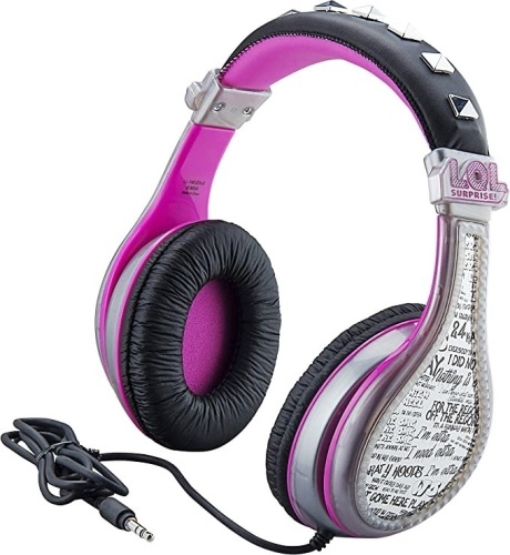 Kids LOL Surprise Headphones for Kids, Wired Headphones forSchool, Home or Travel, Tangle Free Stereo Headphones withParental Volume Control,LOT of 2, Connect via 3.5mm Jack, New, Retail - $15.99 Each - Lot 111