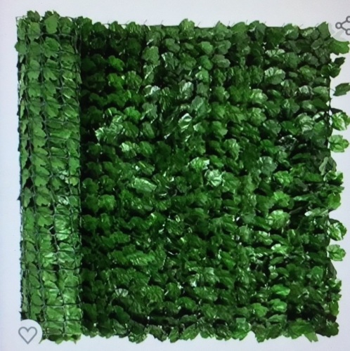 Best Choice Products Outdoor Garden 94x39-inch ArtificialFaux Ivy Hedge Leaf and Vine Privacy Fence Wall Screen -Green, Like New, Retail - $165.99 - Lot 121
