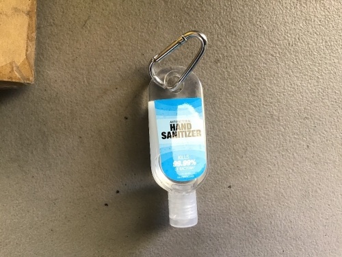 Hand Sanitizer, Travel Bottle 1oz, LOT of 30, New - Lot 155