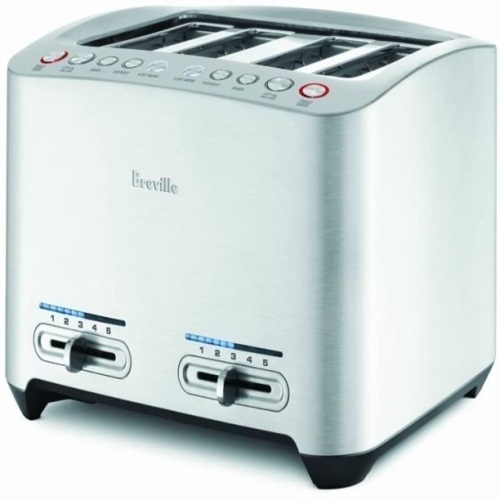 Breville BTA840XL Die Cast 4-Slice Smart Toaster, Stainless Steel, Like New, Retail - $280.59 - Lot 237