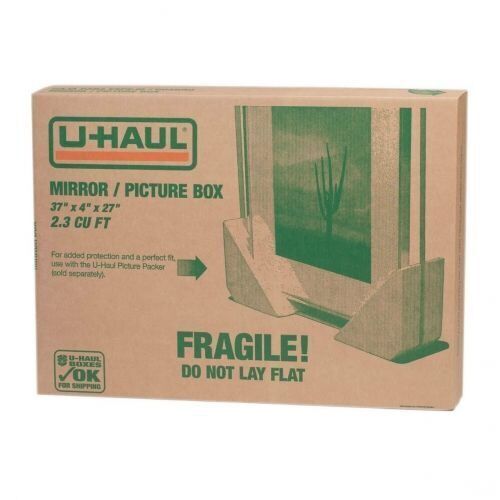 U-Haul Mirror/Picture Box - 37x4x27in - Lot 537